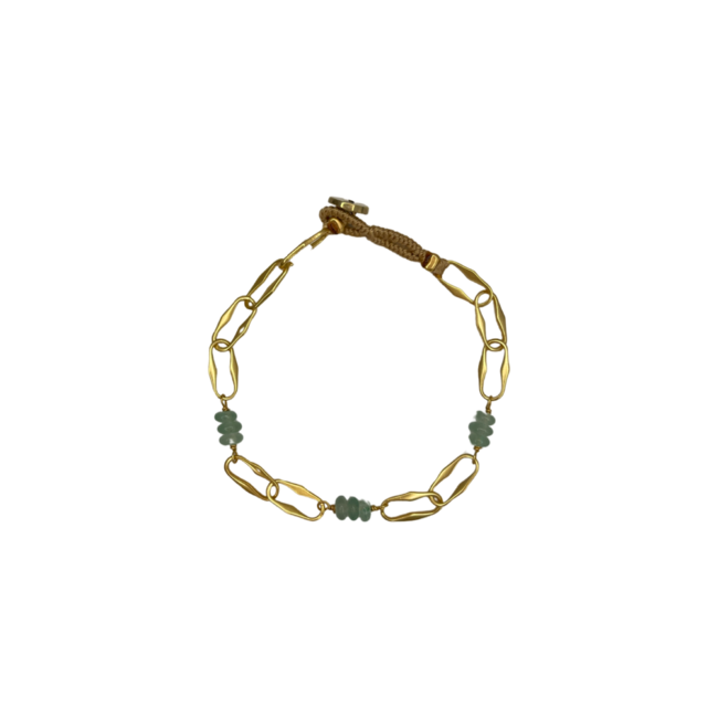 IBU JEWELS Bracelet // Beau Aventurine - IBU07A