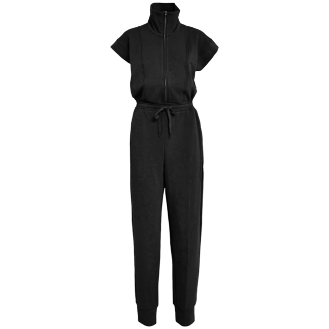 Dicette Zip Jumpsuit - Black