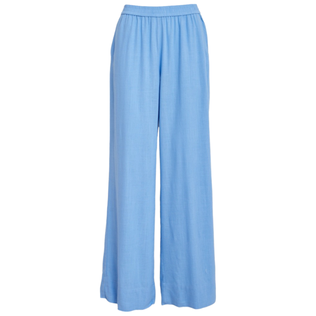 Lucina Mid Waist Pant - Ice Blue