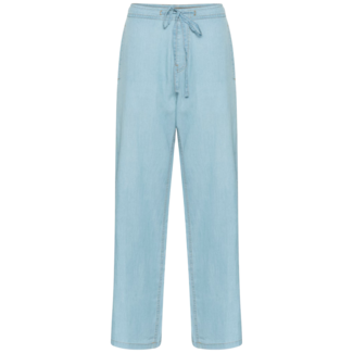 CULTURE Citha Aurelia Pants - Light Blue Wash