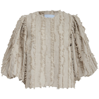 Minus Venja Short Jacket - Sand Grey