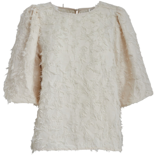 Ingrid Blouse - Whitecap Grey