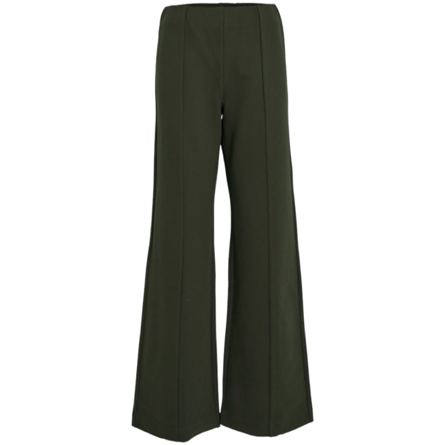 Marcia Wide Leg Pant - Rifle Green