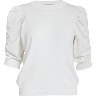 Minus Seana Knit T-Shirt - Broken White