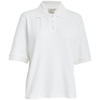 Peppercorn Fiola GOTS Polo T-Shirt - Cloud Dancer