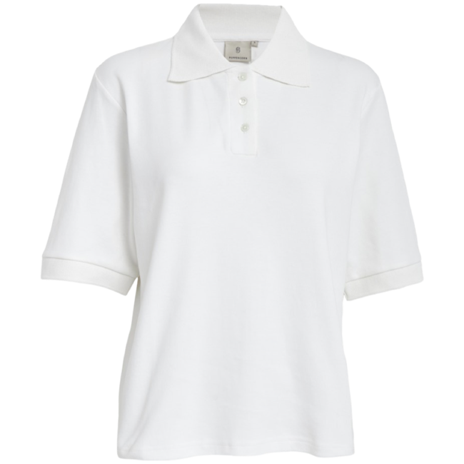 Fiola GOTS Polo T-Shirt - Cloud Dancer