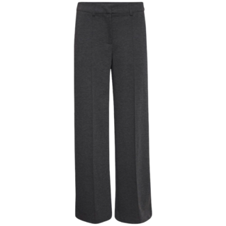 ICHI KATE SUS OFFICE LONG WIDE PA - Dark Grey Melange