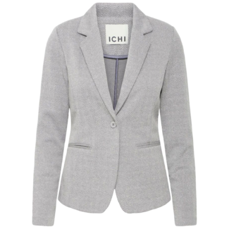 ICHI KATE JACQUARD BL4 - Sharskin Herringbone
