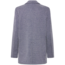 KATE JACQUARD OVERSIZE BL - Patriot Blue Herringbone
