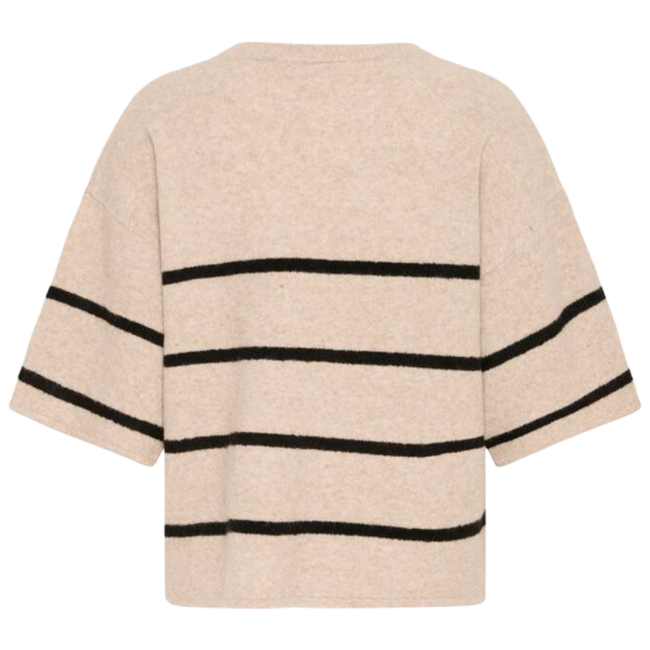 DALISSA SS - Oatmeal W. Meteorite Stripe