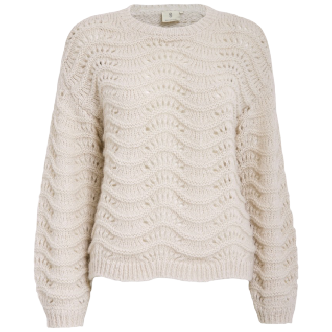Jody GRS Knit Pullover - Fog Sand