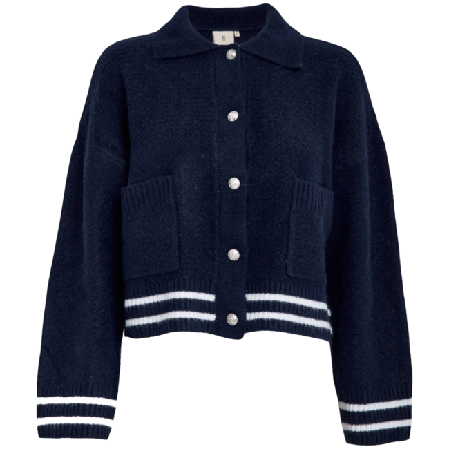Kamilla GRS Knit Jacket - Black Iris
