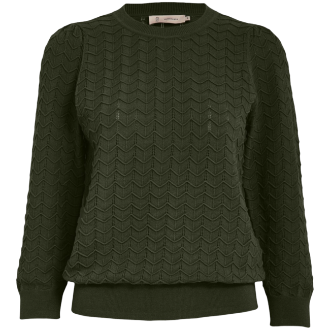 Rosy 3/4 Sleeve Pullover - Grape Leaf