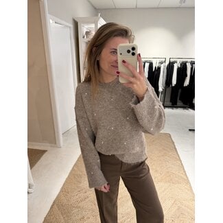 Desires Lia Knit Pullover - Atmosphere Melange