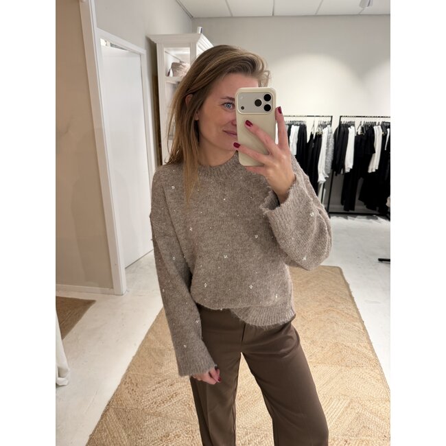 Lia Knit Pullover - Atmosphere Melange