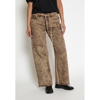 Desires Jess Low Waisted Jeans - Walnut Melange