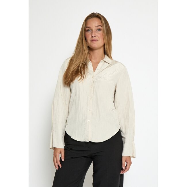 Leona Shirt - Turtledove Sand