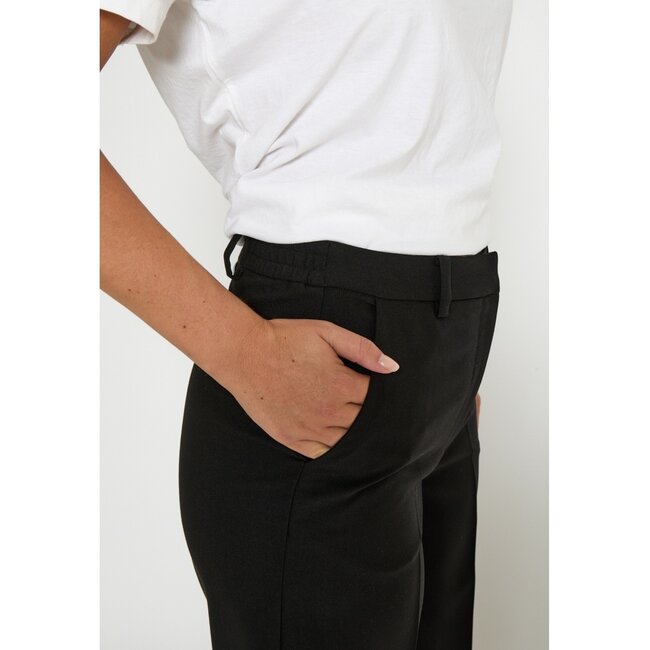 Gina Straight Pant - Black