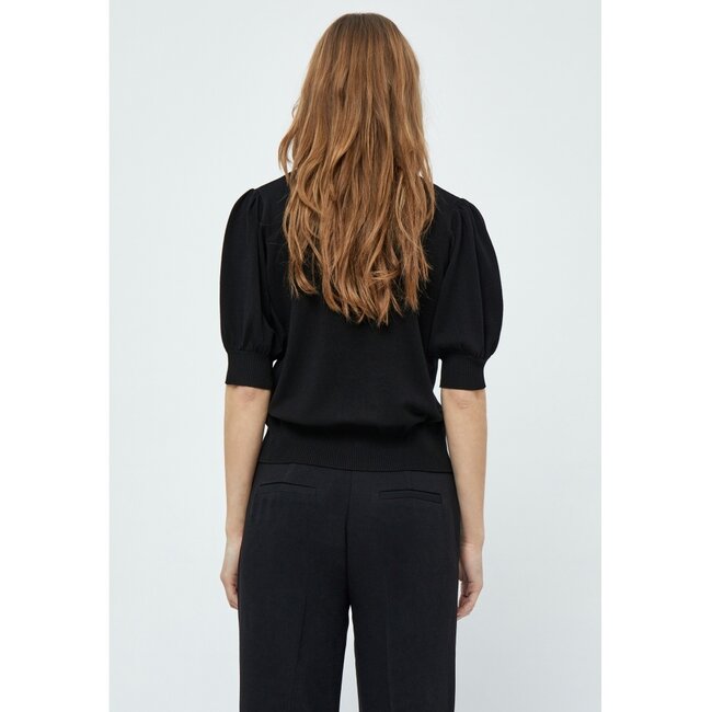 Liva Knit Tee - Black