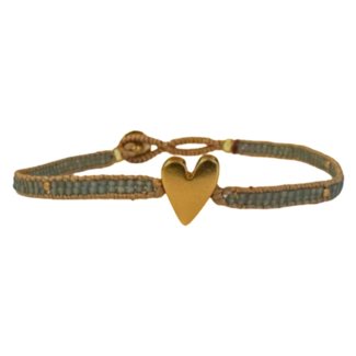 IBU JEWELS IBU JEWELS A25 // Bracelet Jill Heart - GK04