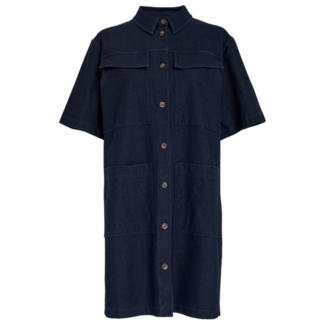 Peppercorn Naddie Dress - Dark Denim