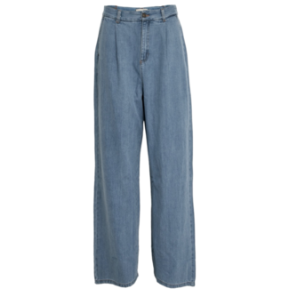 Peppercorn Noelle Denim Pant - Mid Blue Denim