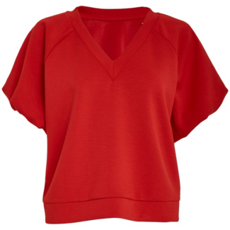 Peppercorn Minnie GRS Balloon Sleeve Blouse - Aura Orange