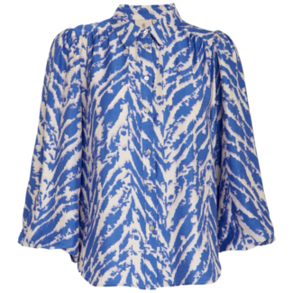 Peppercorn Maria Shirt - Amporo Blue