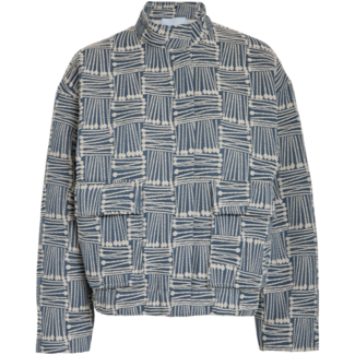 Minus Maise Short Jacket - Light Denim