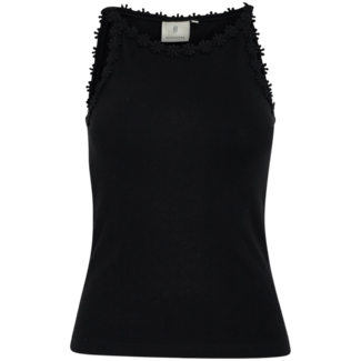 Peppercorn Alice GOTS Strap Top - Black