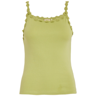 Peppercorn Alice GOTS Strap Top - Nile Green