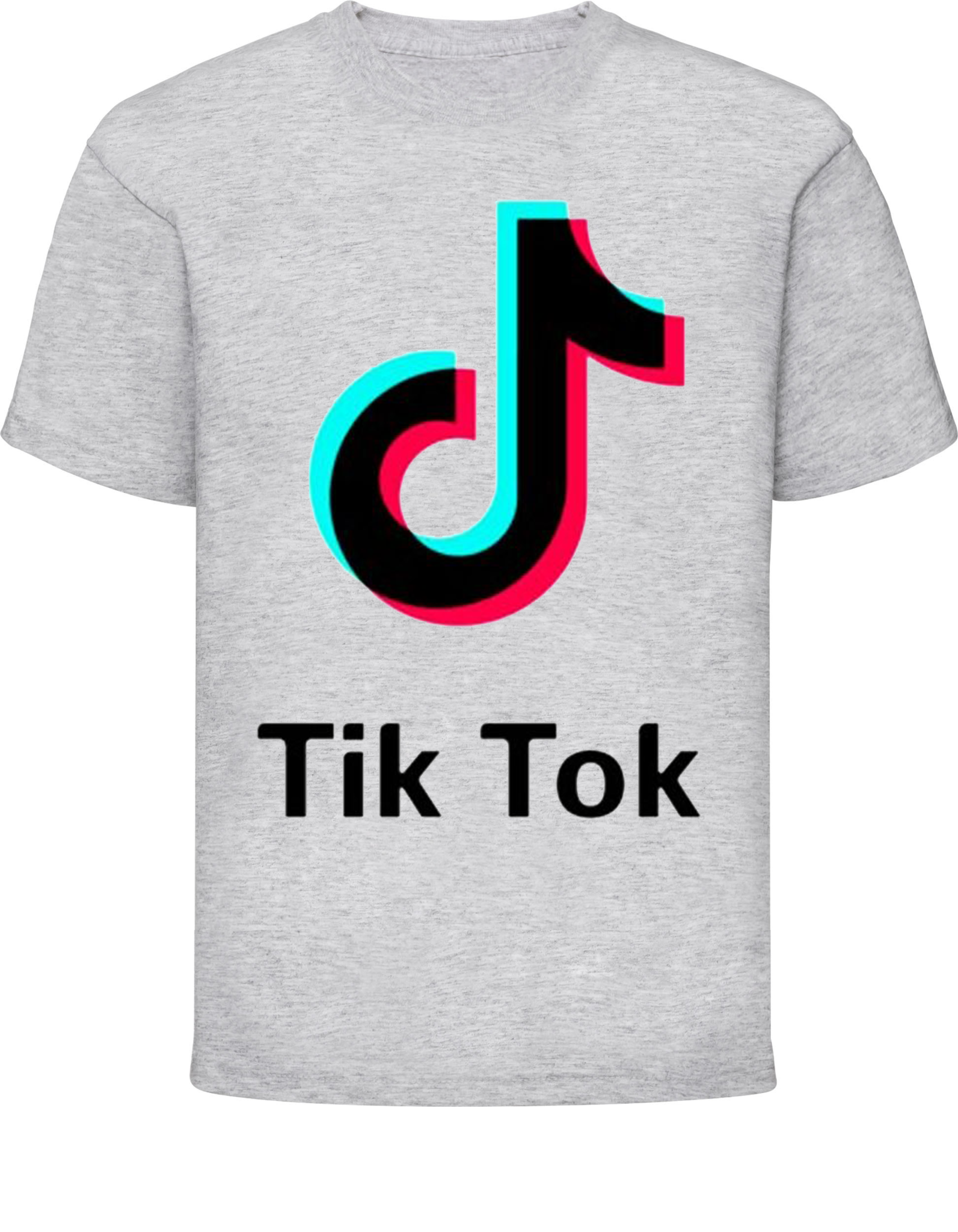 TikTok Shirt grijs - Babes en Binkies