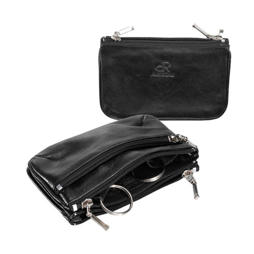 dR Amsterdam Sleuteletui Toronto zwart luxe dR Amsterdam Sleuteletui Toronto zwart luxe