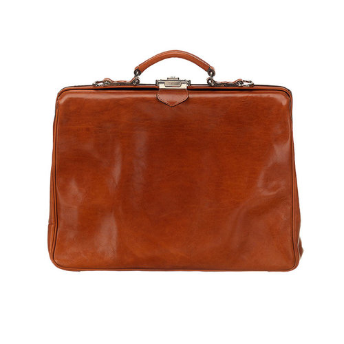 Mutsaers Werktas The Classic cognac 17,3 inch Mutsaers Werktas The Classic cognac 17,3 inch