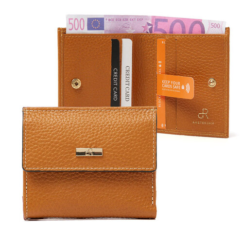 dR Amsterdam Dames portemonnee Mint Golden oak dR Amsterdam Dames portemonnee Mint Golden oak