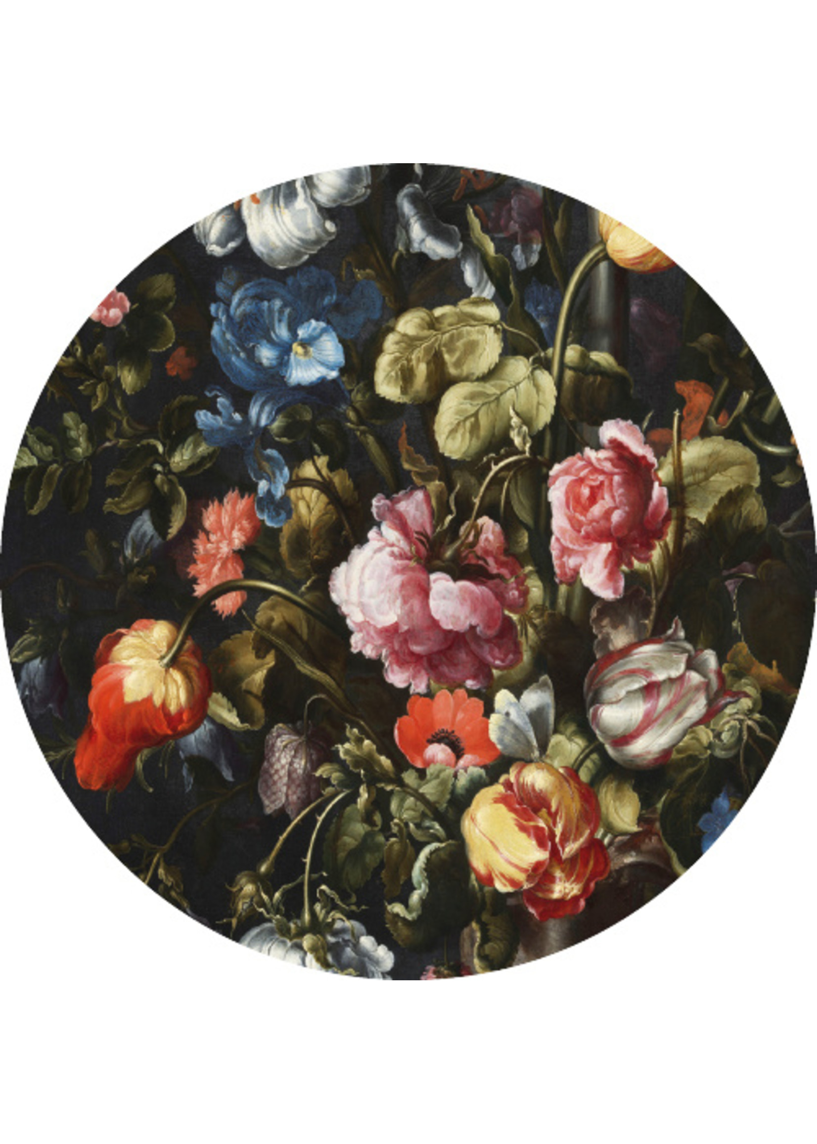 Dunnebier Home Muursticker Bloemen Rijksmuseum - verwijderbaar