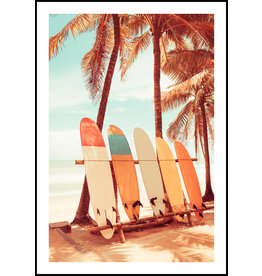 Dunnebier Home Poster Vintage surfplanken