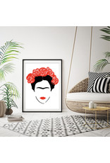 Dunnebier Home Poster Frida Kahlo minimalistisch