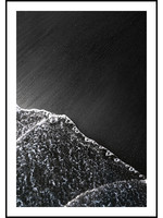 Dunnebier Home Poster Black volcanic beach detail