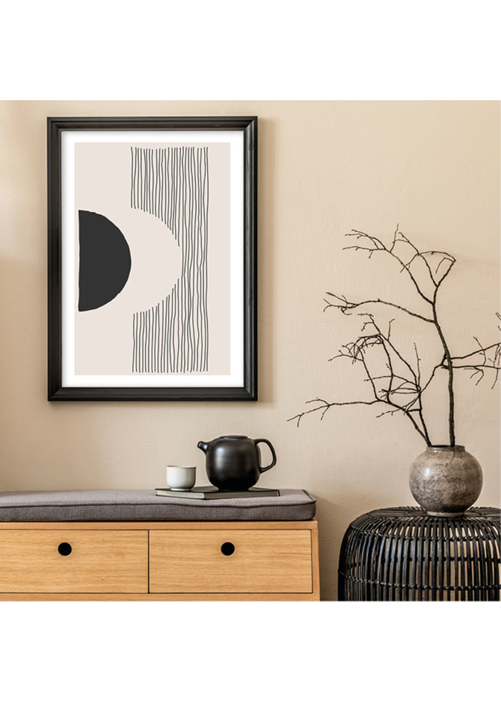 Dunnebier Home Poster Circle & Stripes No3