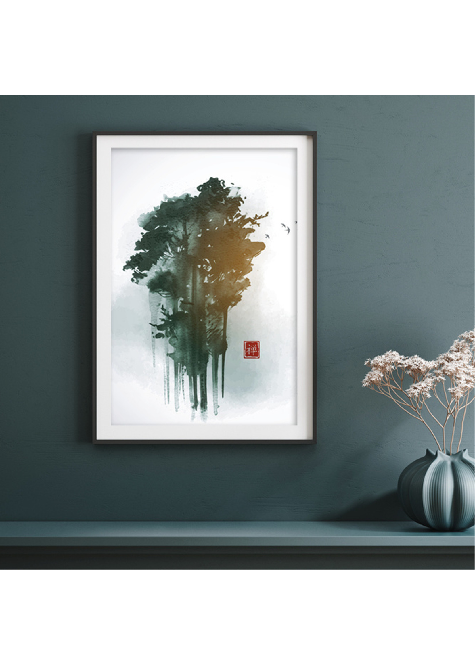Dunnebier Home Poster Aquarel bomen