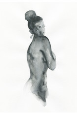 Dunnebier Home Poster Aquarel van een vrouw naakt