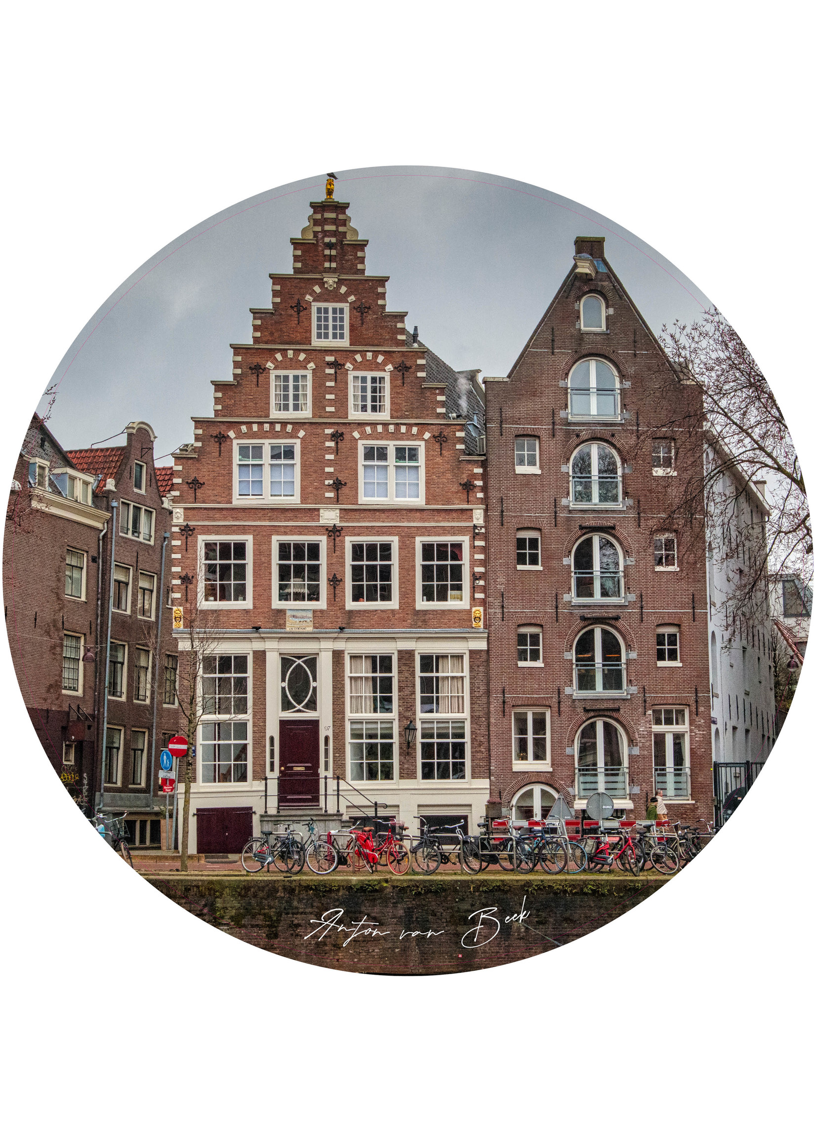 Dunnebier Home Muursticker Amsterdam_2 - verwijderbaar