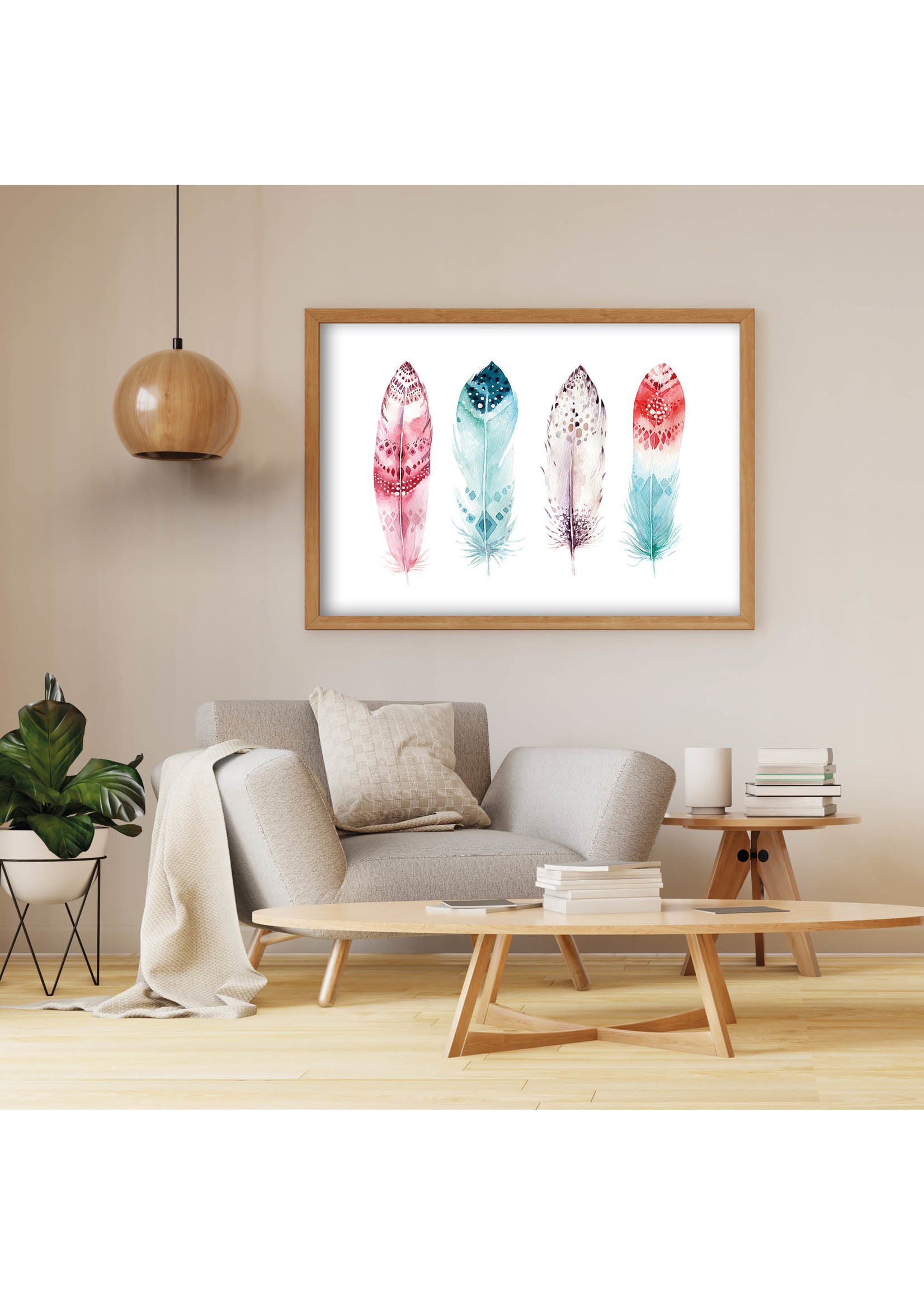 Dunnebier Home Poster Veren Aquarel