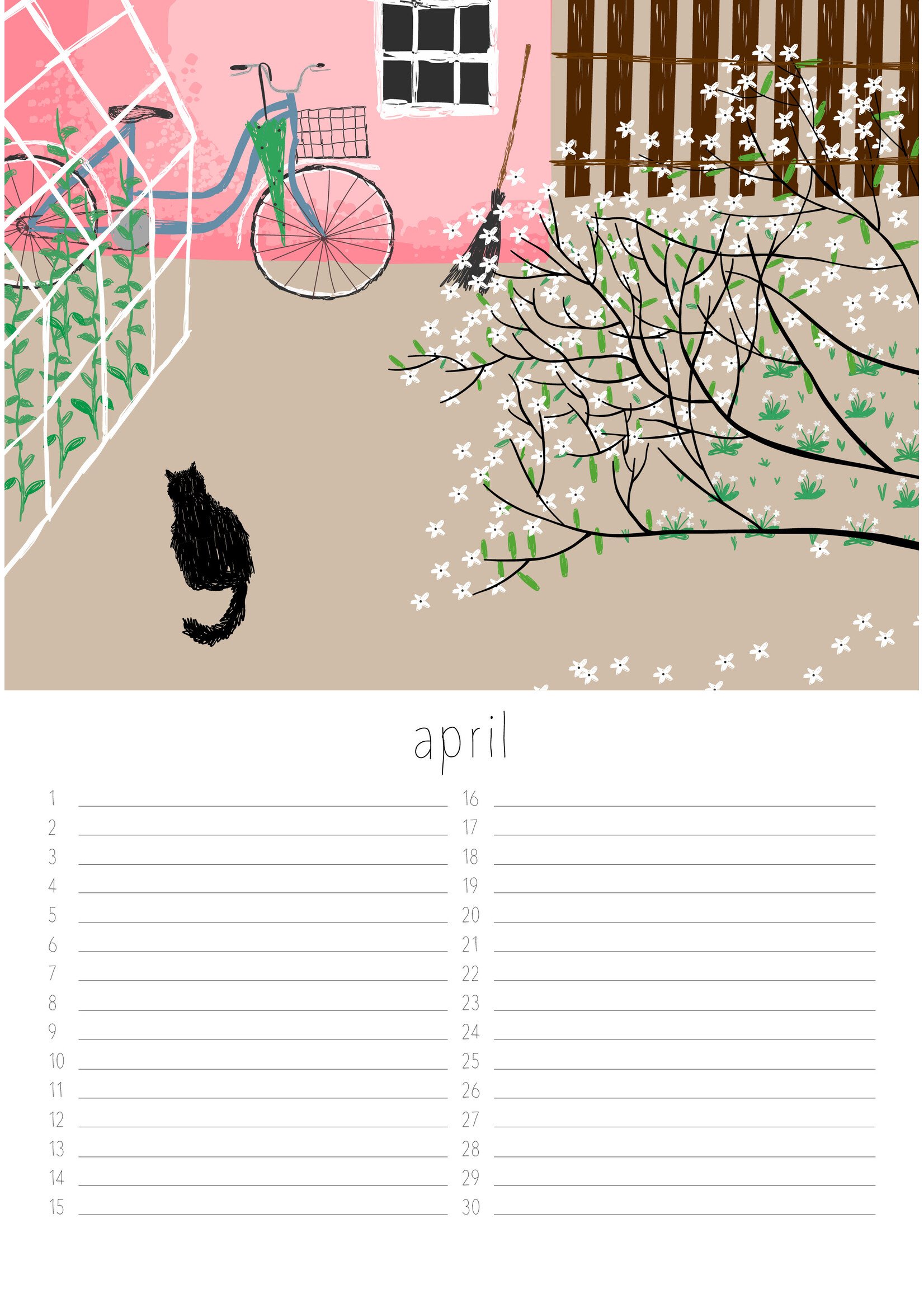 Dunnebier Home Verjaardagskalender Tuin / Garden