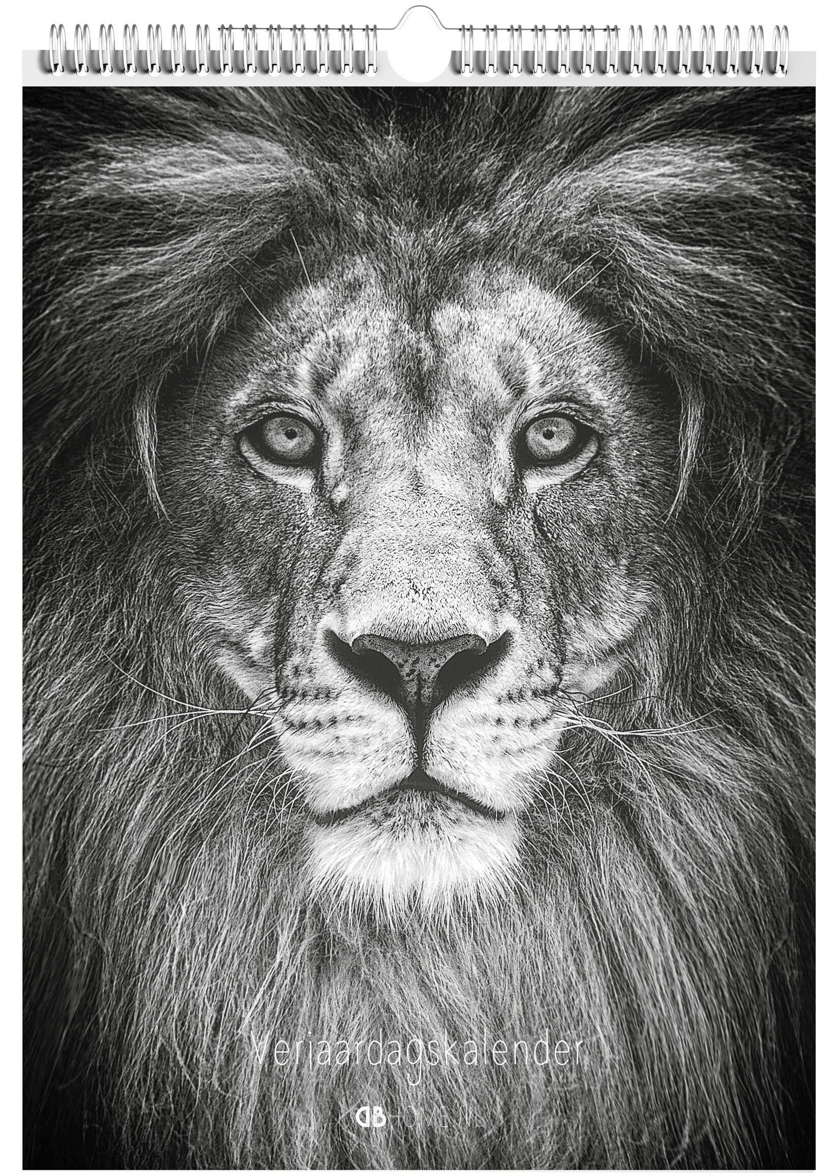 Dunnebier Home Verjaardagskalender Dieren ZW/W 2