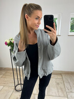 Grey Chloe Bomber