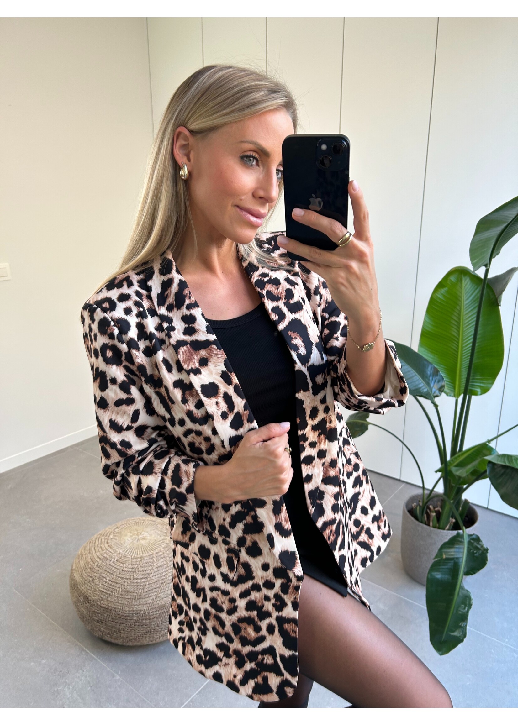 ISABELLA Blazer - Leopard