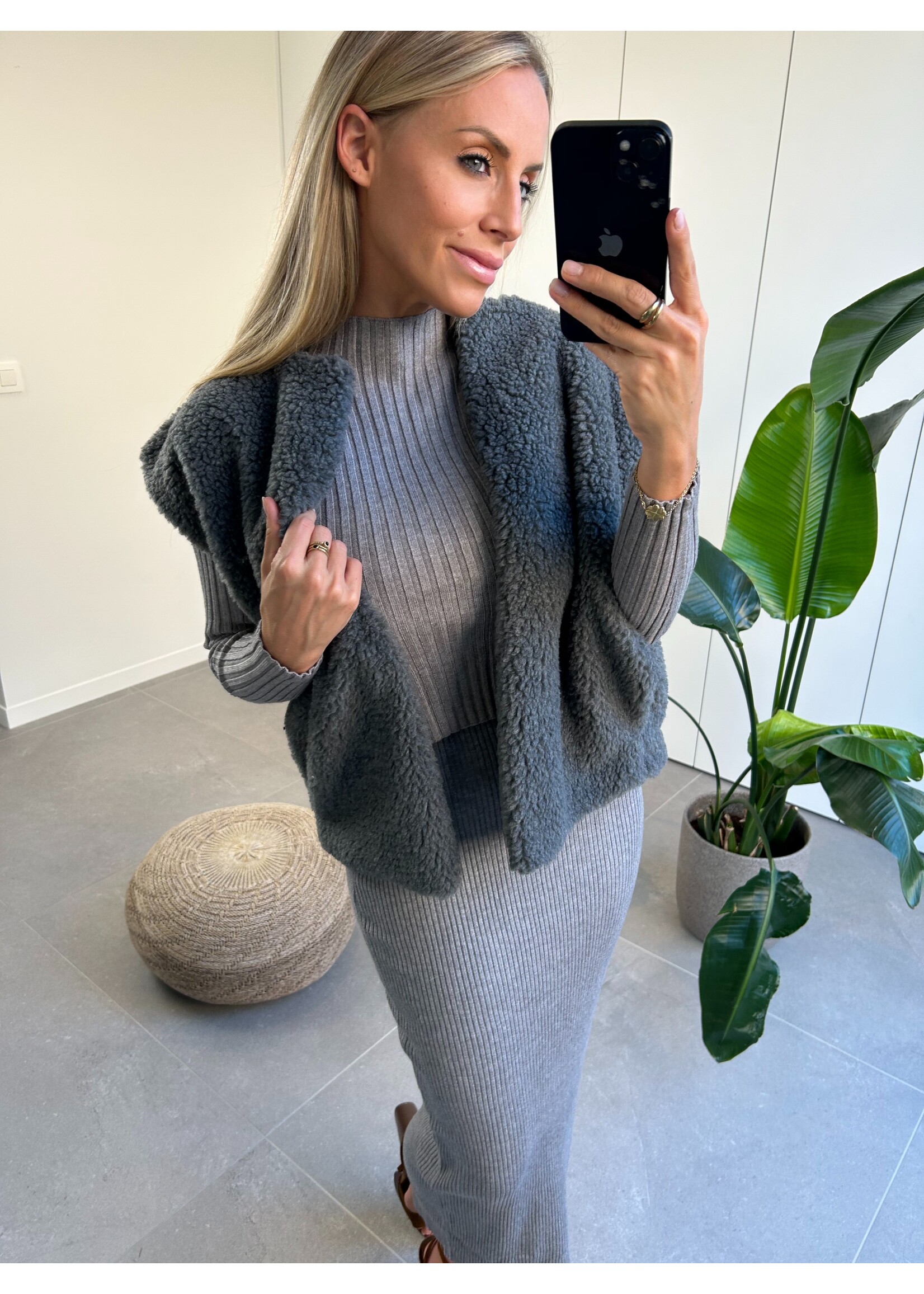POLLY Teddy - Gray