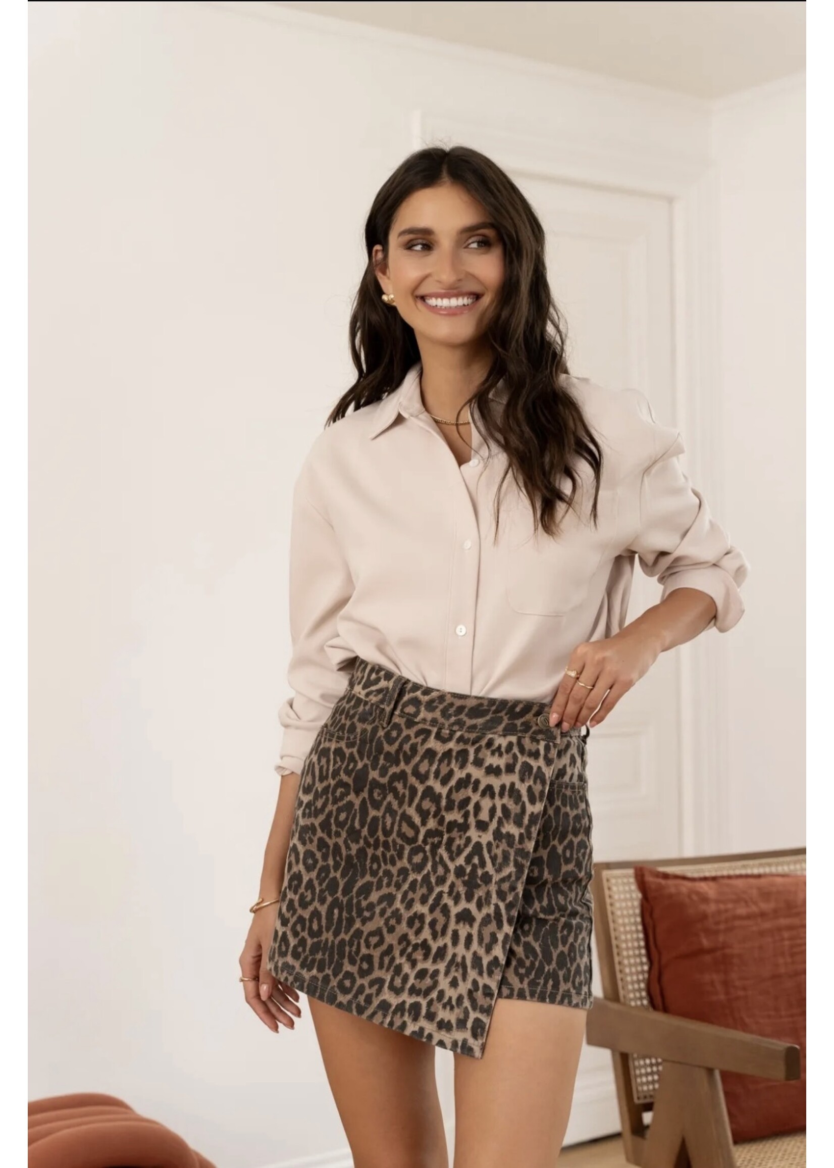 AME Skirt - Leopard